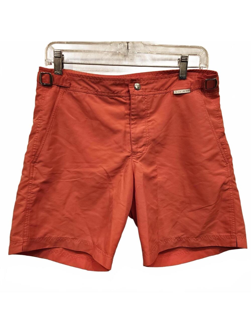 SHAN Men's Coral Swim Board Shorts Men's Size 30/S 7" Inseam